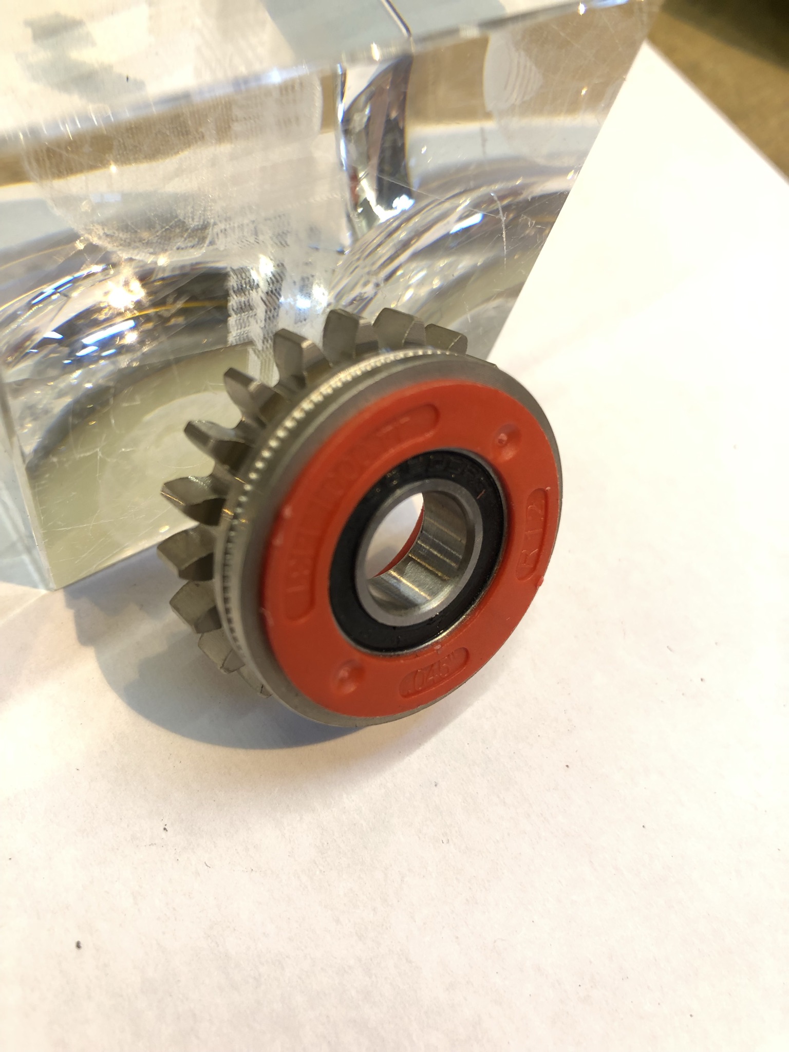 Fronius Feed Roll R Red 1.2mm Knurled - For Cored Wires