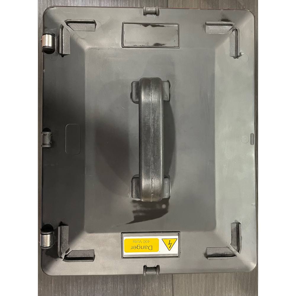 Black RCD Box 1/16A 4Pin Socket, 1/32A 4Pin Socket