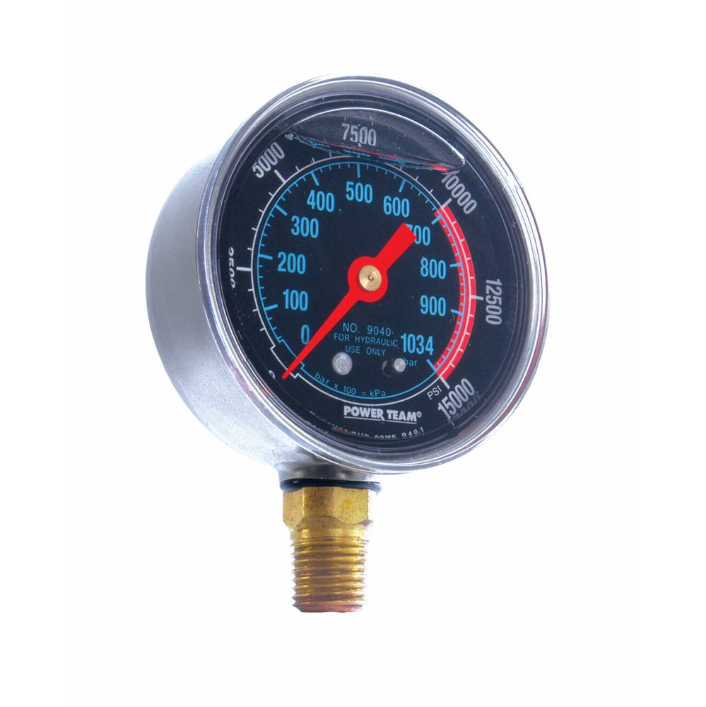 GAUGE 100mm 0-700bar/0-49T CL.1
