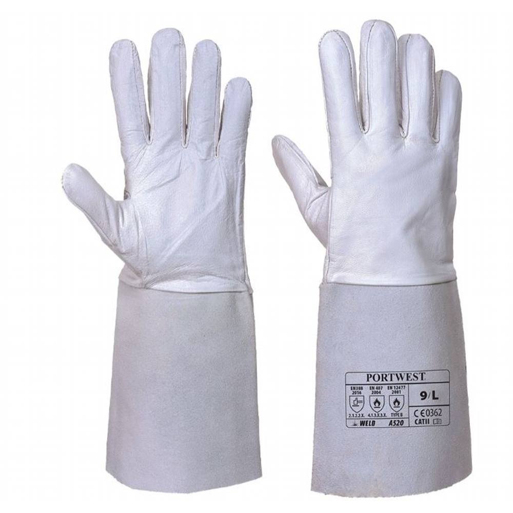 Premium Grey Tig Gauntlet XL/10