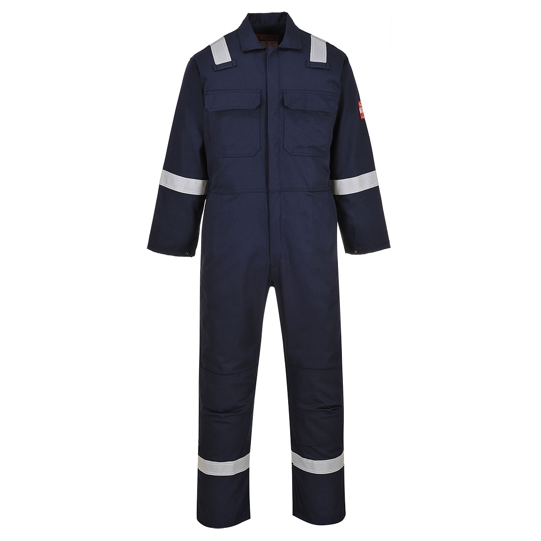 Coverall Bizweld Proban Reflective Navy
