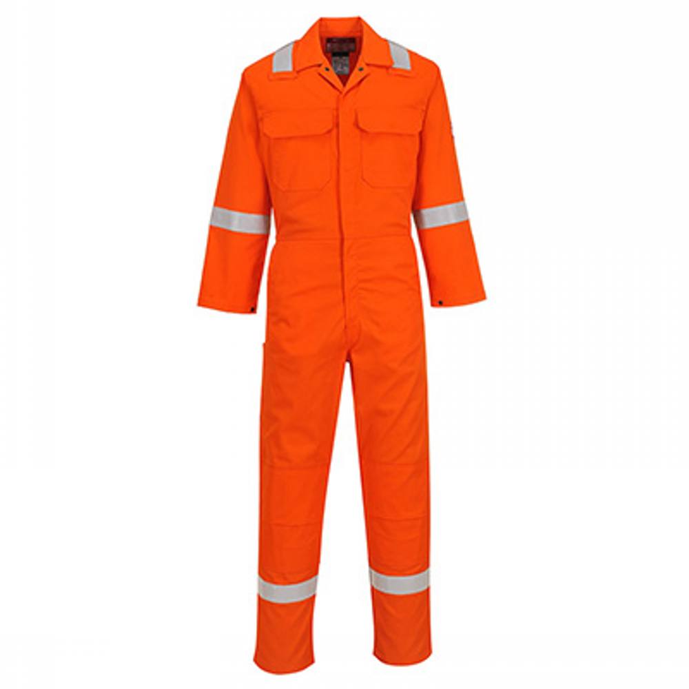 Coverall Bizweld Proban Reflective Orange 