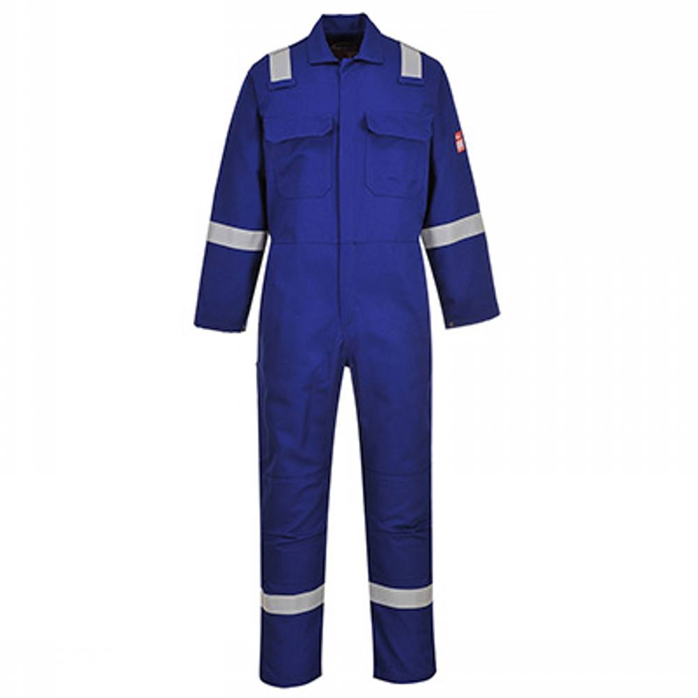 Coverall Bizweld Proban Reflective Royal Blue 
