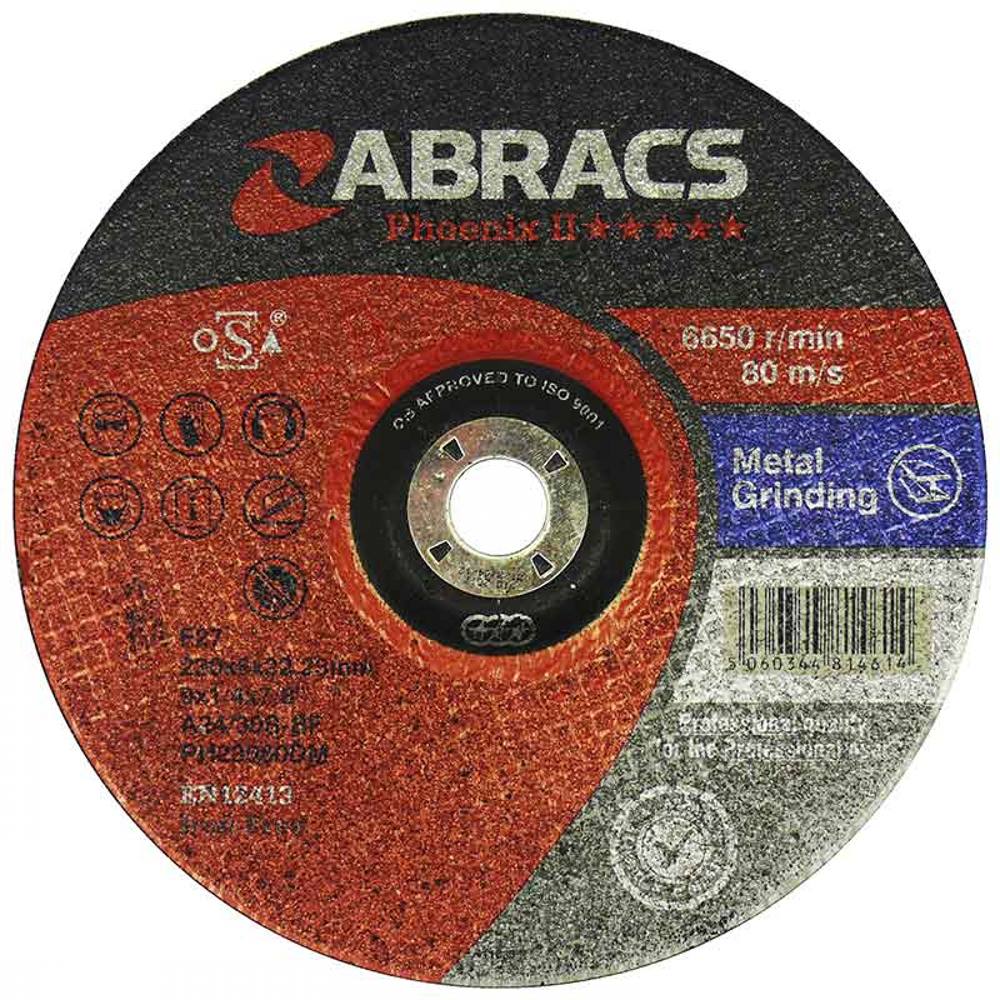 Grinding Disc Abracs Phoneix II 115mm 4 1/2"