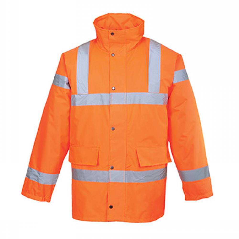 HI-VIS TRAFFIC JACKET ORANGE XL
