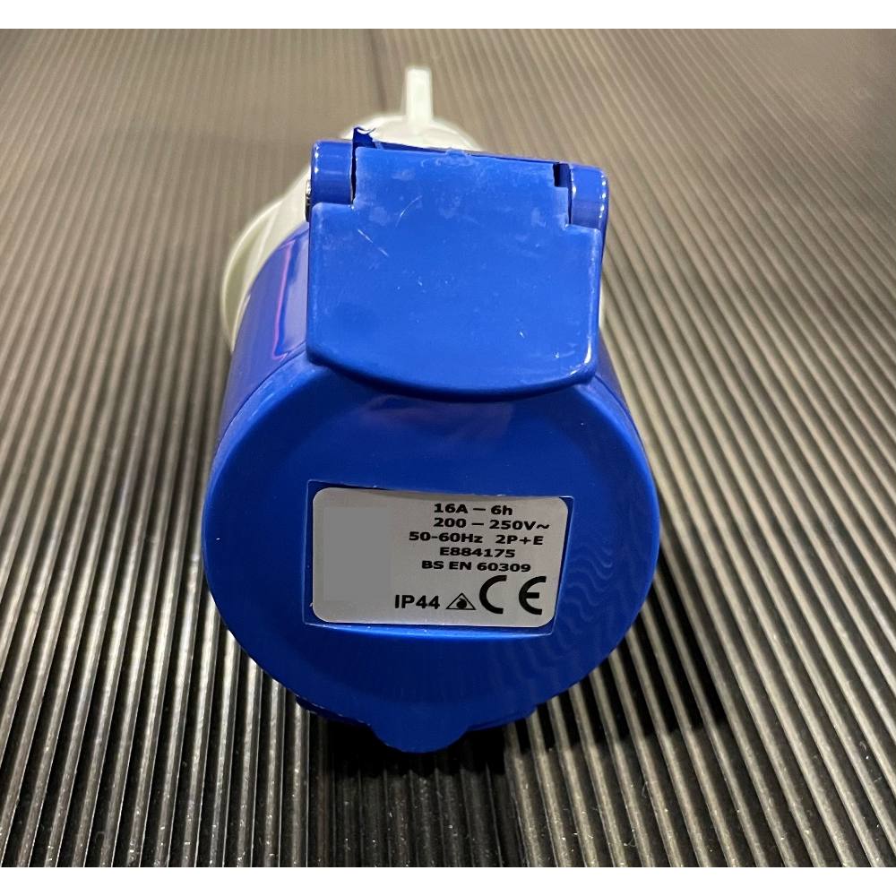 Socket 230V 16A (Blue)