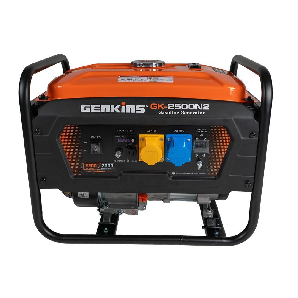 Genkins GK-2500N2 2 kW Petrol Generator 115V/230V AVR