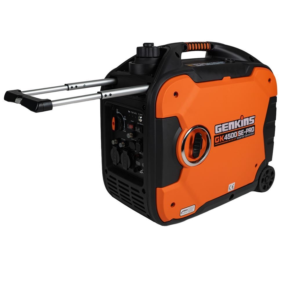 Genkins GK-4500iSE Pro 3.8 kW Petrol Inverter Generator 230V