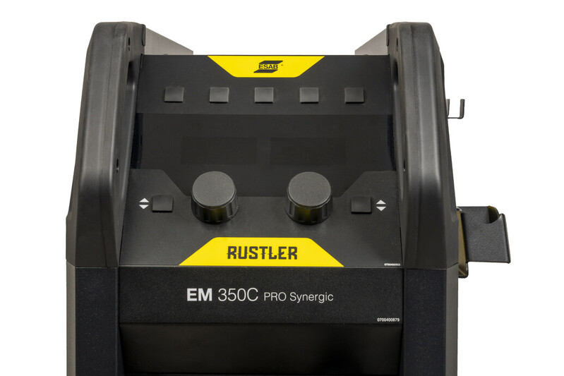 ESAB Rustler EM 350C PRO SYNERGIC Compact MIG 415V – view 2