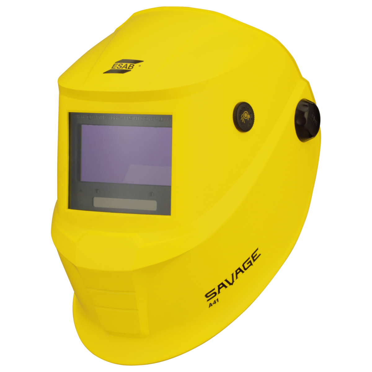 Welding Helmet ESAB SAVAGE A41 Yellow