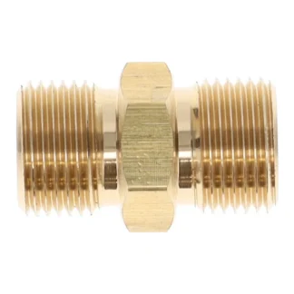 Brass Coupler LH 1/4"