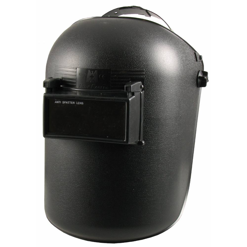 Welding Helmet Blue Eagle Flip Up 4 1/4 x 2"