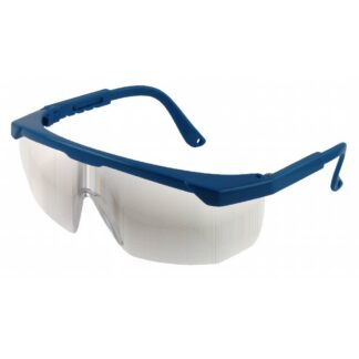 Safety Specs Clear (Blue Frame)