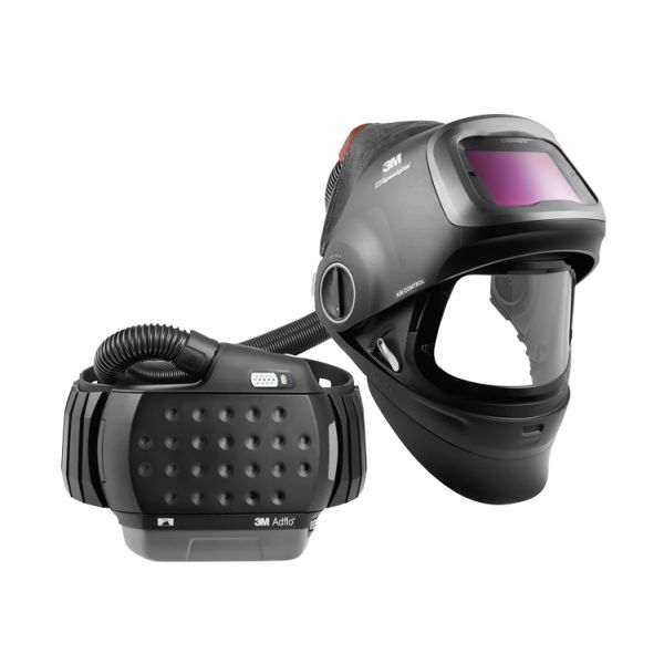 3M Speedglas Welding Helmet G5-01VC with 3M Adflo Powered Air Respirator – view 4