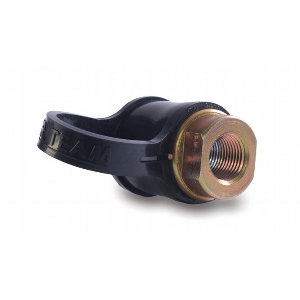 HALF COUPLER, HYD, 3/8" NPTF M