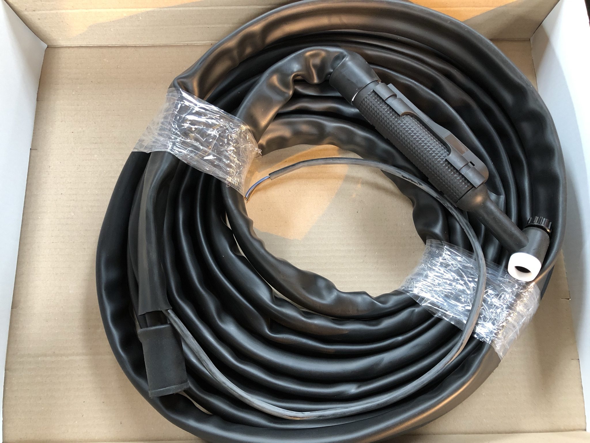 BINZEL WP26F Switched and Sheathed TIG Torch Complete 8m – view 2