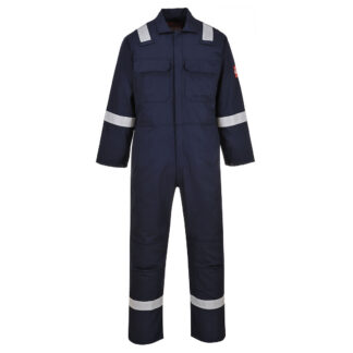 Coverall Bizweld Proban Reflective Navy