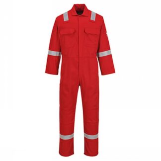 Coverall Bizweld Proban Reflective Red