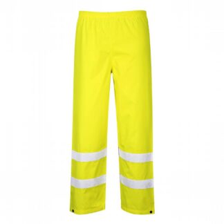 Hi-Viz Traffic Trousers - Small - Yellow - Portwest