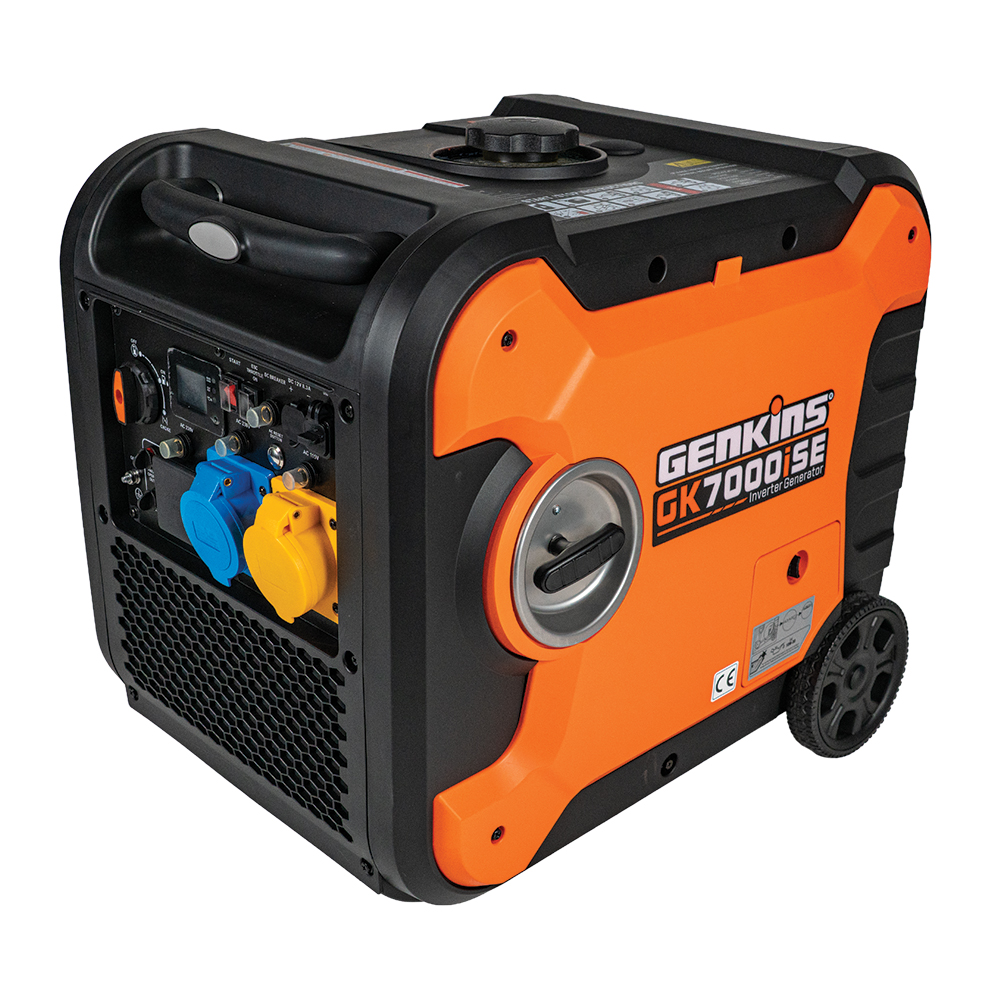 Genkins GK-7000iSE 6 kW Petrol Inverter Generator 115V/230V