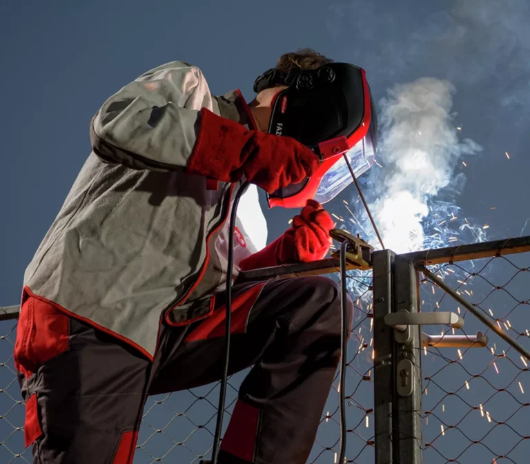 MMA stick welding with a Fronius machine