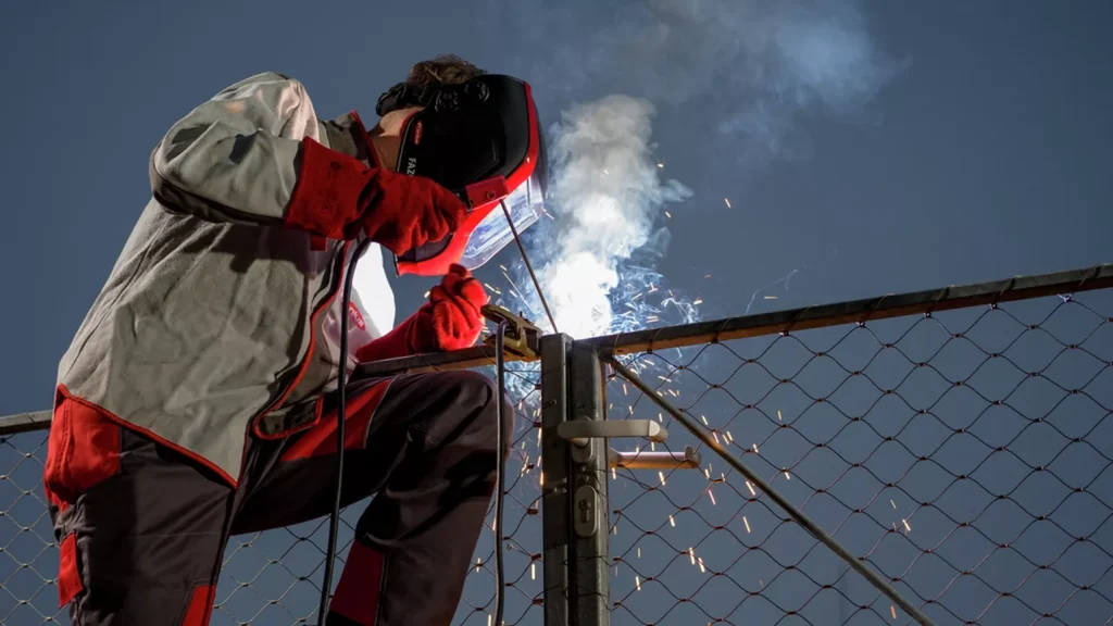 Stick welding with a Fronius Ignis