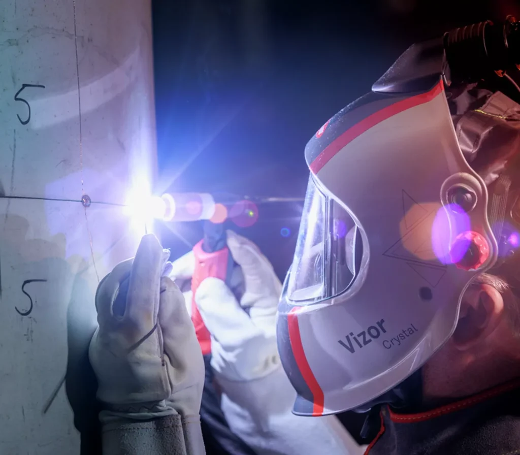 TIG welding with a Fronius machine