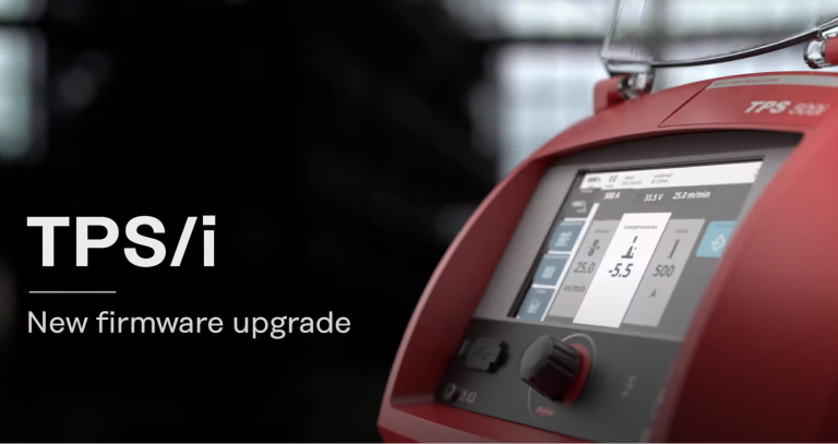 Fronius TPS/i welding machine: new firmware upgrade